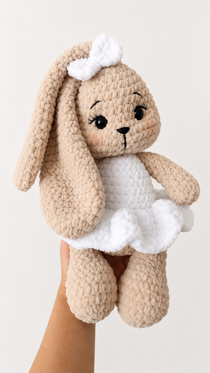 Large Bunny Toy(Extra Soft) 35cm