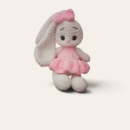 Pink Large Bunny Toy(Soft) 35cm