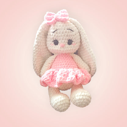 Pink Large Bunny Toy(Soft) 35cm