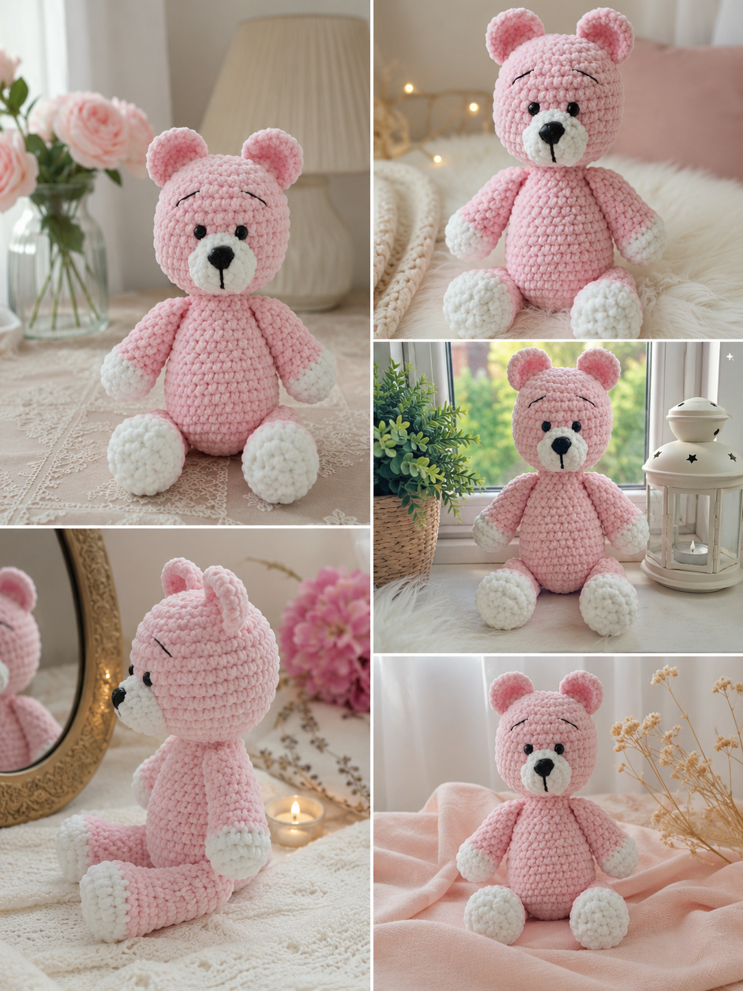 Teddy Bear Pink(Soft)